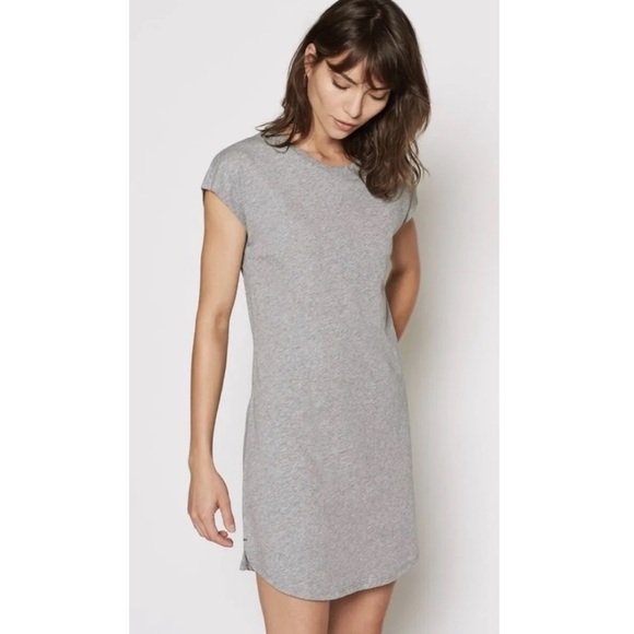 Joie Lamisa Cotton Dress in Grey. NWOT. Size Medium. Retail- $250 - Picture 1 of 4